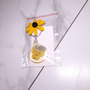 Breloczek bratek kropla