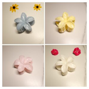 Spinka kwiat pastelowy